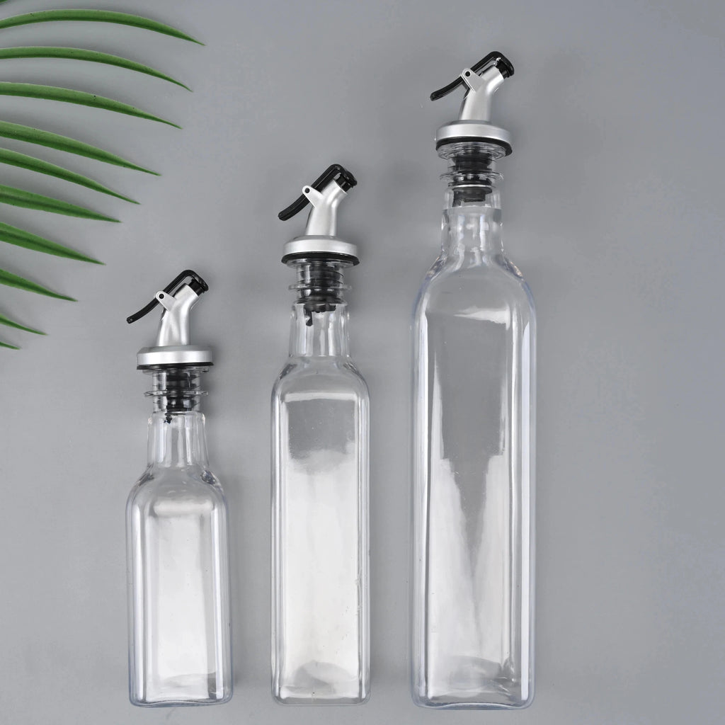 Oil Pot Bottle Leak-Proof Kitchen Seasoning Dispenser