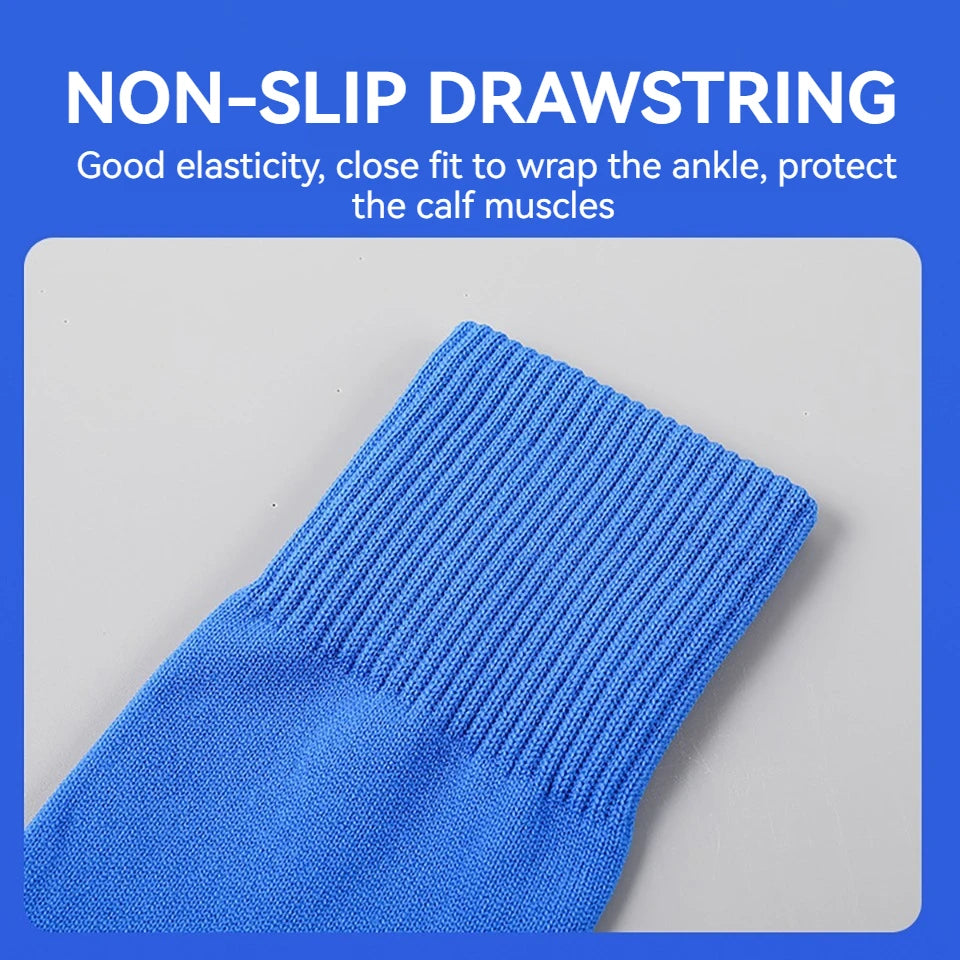 Football Soccer Shin Pads Sleeves Socks Calf Protection Men Women Kids