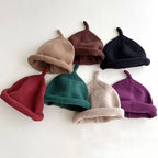 Kids Winter Crochet Bonnet Warm Baby Hat for Newborns