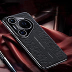 Embossed Leather Case for Huawei Pura 80 70 Ultra Pro & P60 Cover
