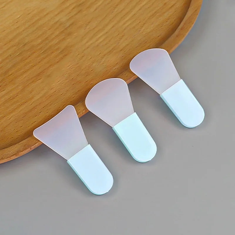 Professional Silicone Facial Mask Brush Set for Mess Free Application