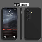 Liquid Silicone Camera Protection Case for Samsung Galaxy S24 S25 S26