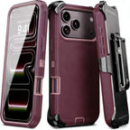 Shockproof iPhone Case – Dual Layer Armour Belt Clip