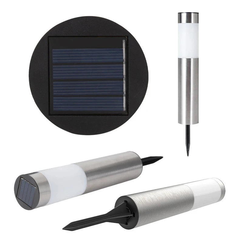 Solar Stainless Steel Garden Light