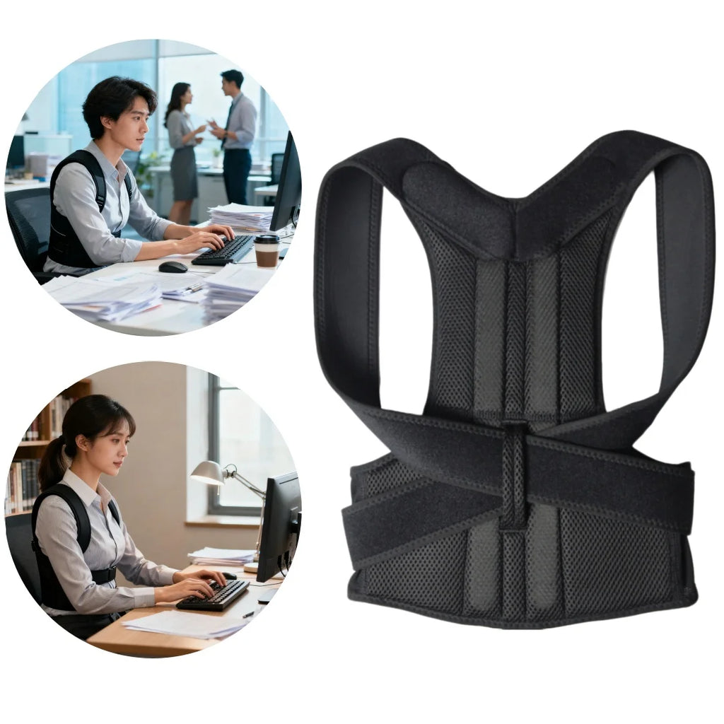 Anti Hunchback Posture Support Belt Back Straightener Unisex