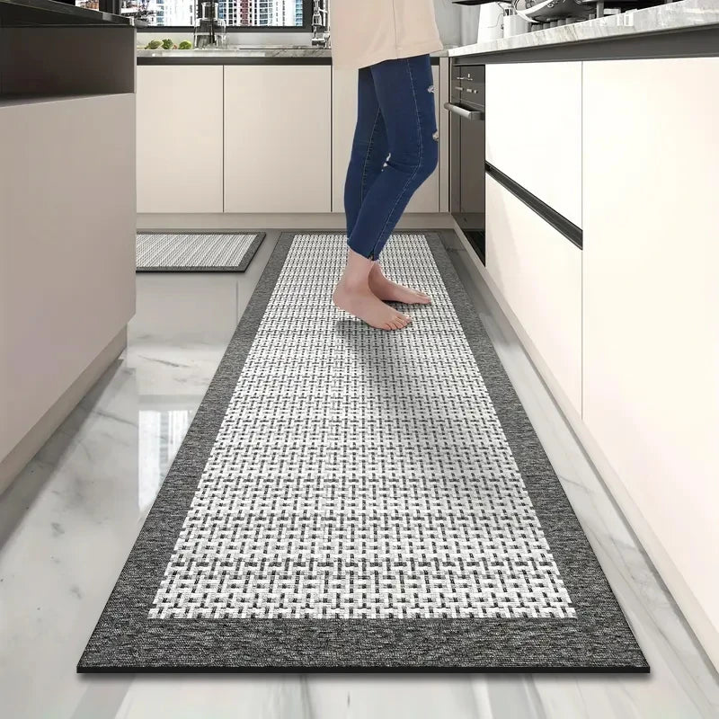 Long Kitchen Floor Mat UK Absorbent Non-Slip Diatom Mud Rug