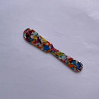 11CM Acrylic Ice Spoon – Colorful Coffee, Caviar & Dessert Stir Spoon