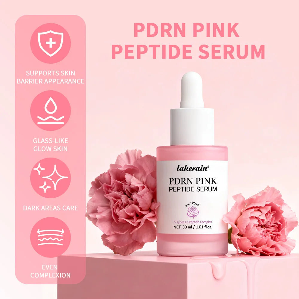 Salmon DNA Serum | Pink Glow Peptide Face Serum Secondary image