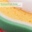 Fruit Cartoon Bath Sponge Soft Loofah Scrubber for Kids & Babies