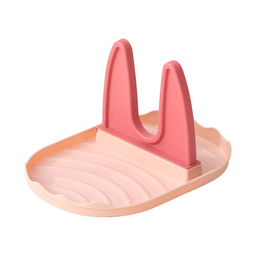 Pan Lid Holder & Spoon Rest Kitchen Organizer