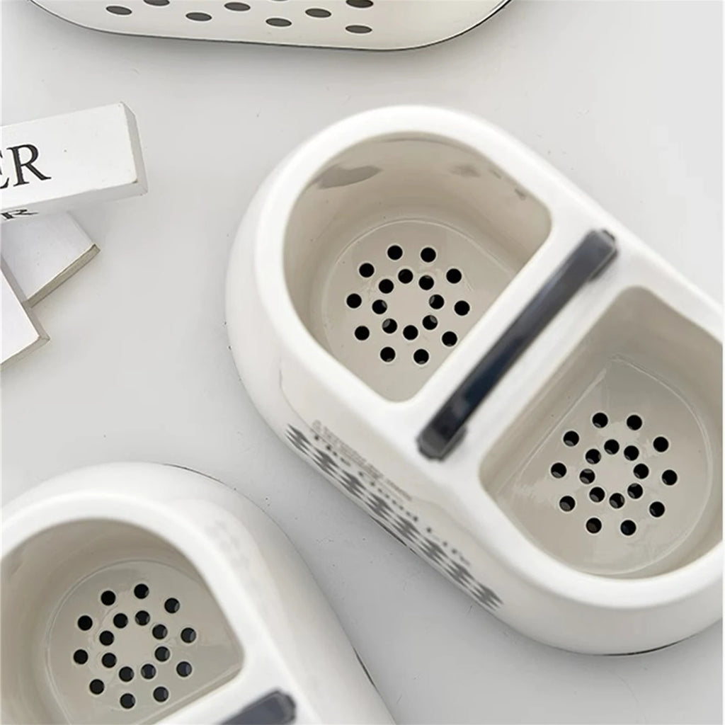 Kitchen Utensil Holder Plastic Cutlery Rack