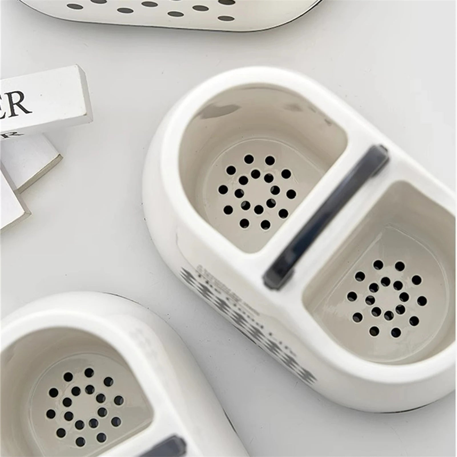 Kitchen Utensil Holder Plastic Cutlery Rack