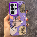 Floral Aurora Case for Samsung S21 FE S22 S23 S24 S25 S26 Ultra Cover