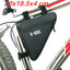 Waterproof Bicycle Triangle Frame Bag Front Tube Storage Pouch