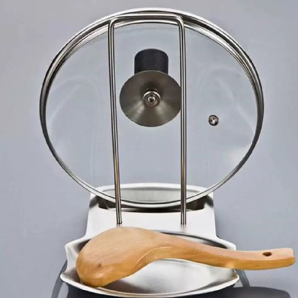 Stainless Steel Pot Lid Holder Kitchen Organizer