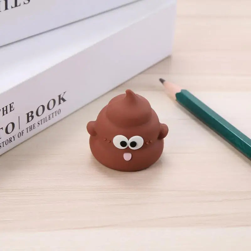 Mini Poop Pencil Sharpener Funny Reward for Kids