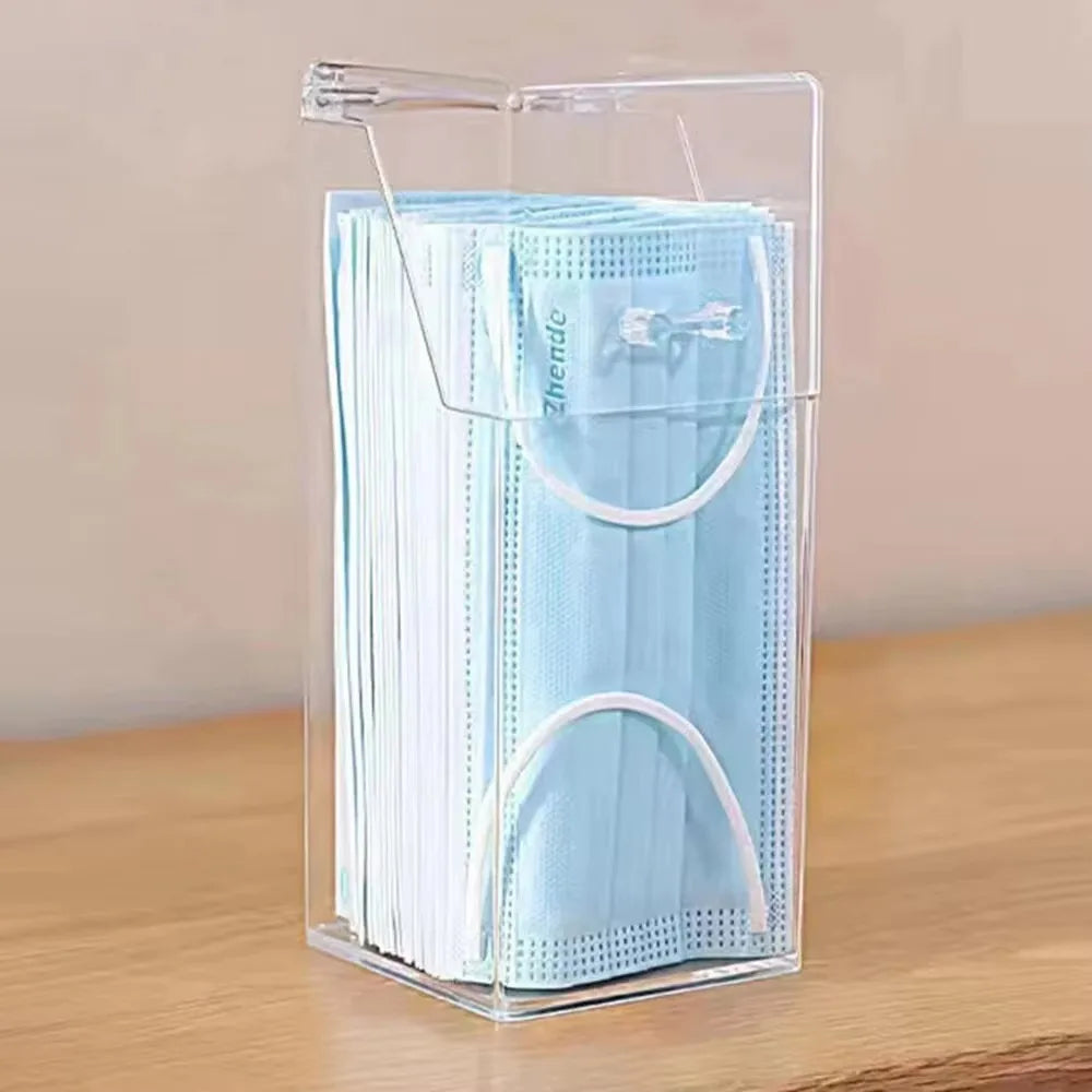 Transparent Mask Storage Box