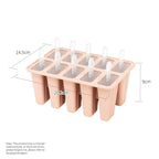 BPA Free Silicone Popsicle Mold – Reusable Easy Release Ice Pop Maker