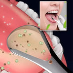 Reusable Stainless Steel Tongue Scraper Fresh Breath Oral Hygiene Tool