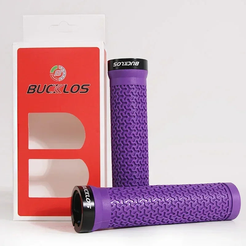 MTB Handlebar Grips Lock-On Anti-Slip Rubber Bike BMX Soft Grip