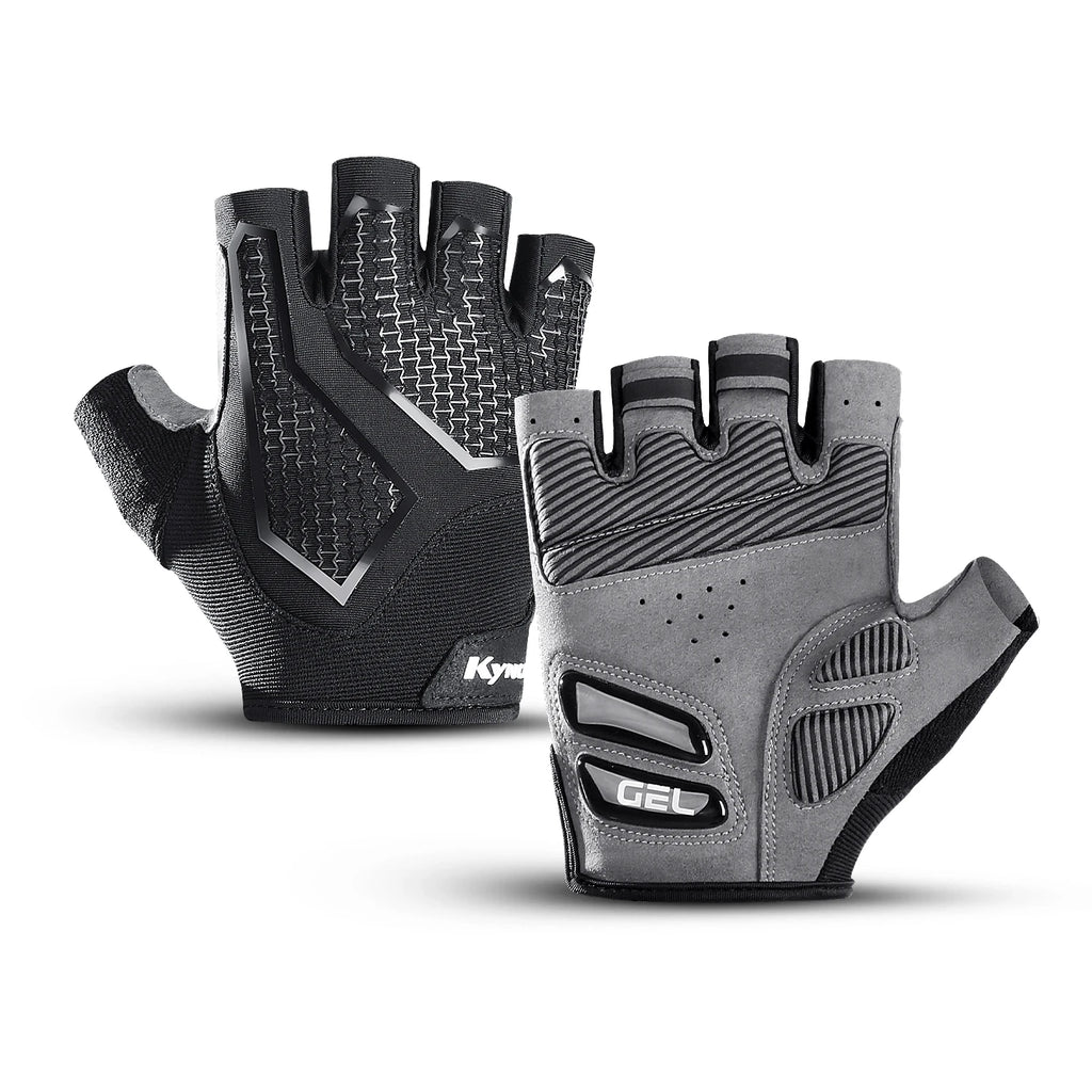 Summer Half Finger Cycling Gloves Breathable MTB Gym Anti Slip