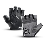 Summer Half Finger Cycling Gloves Breathable MTB Gym Anti Slip