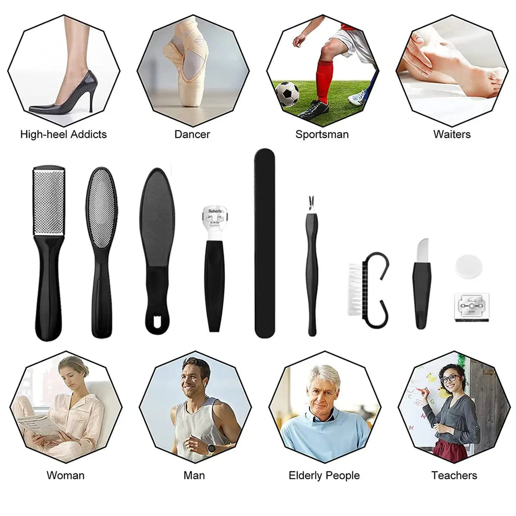 Professional Pedicure Kit Foot Care Set