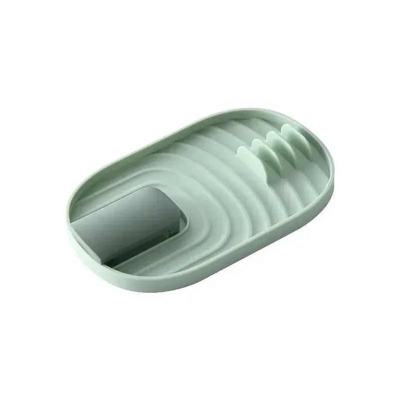 Foldable Spoon Rest & Pot Lid Holder Kitchen Organizer