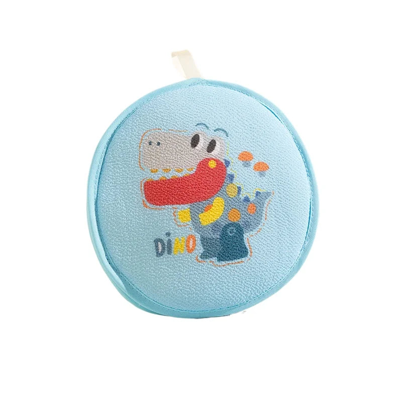 2-in-1 Cartoon Animal Baby Bath Sponge & Body Scrubber Loofah