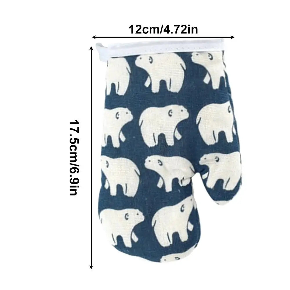 Kids Oven Mitts – Cute Heat Resistant Baking Gloves