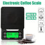 3KG Digital Coffee Scale 0.1g Precision LCD