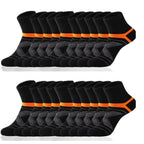 Men's Hiking Basketball Socks 3 Pairs Breathable Sweat Absorbent