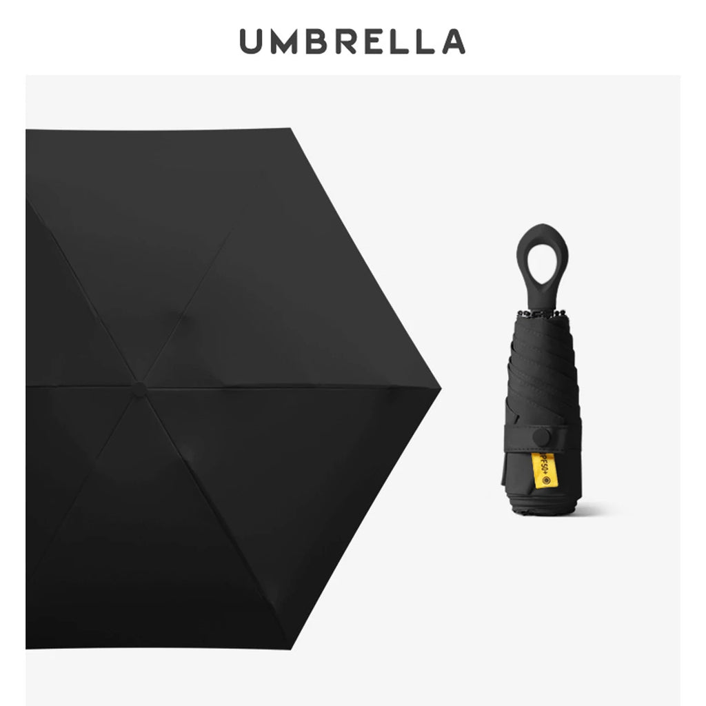 Buy UV Protection Mini 5-Fold Umbrella Compact Travel