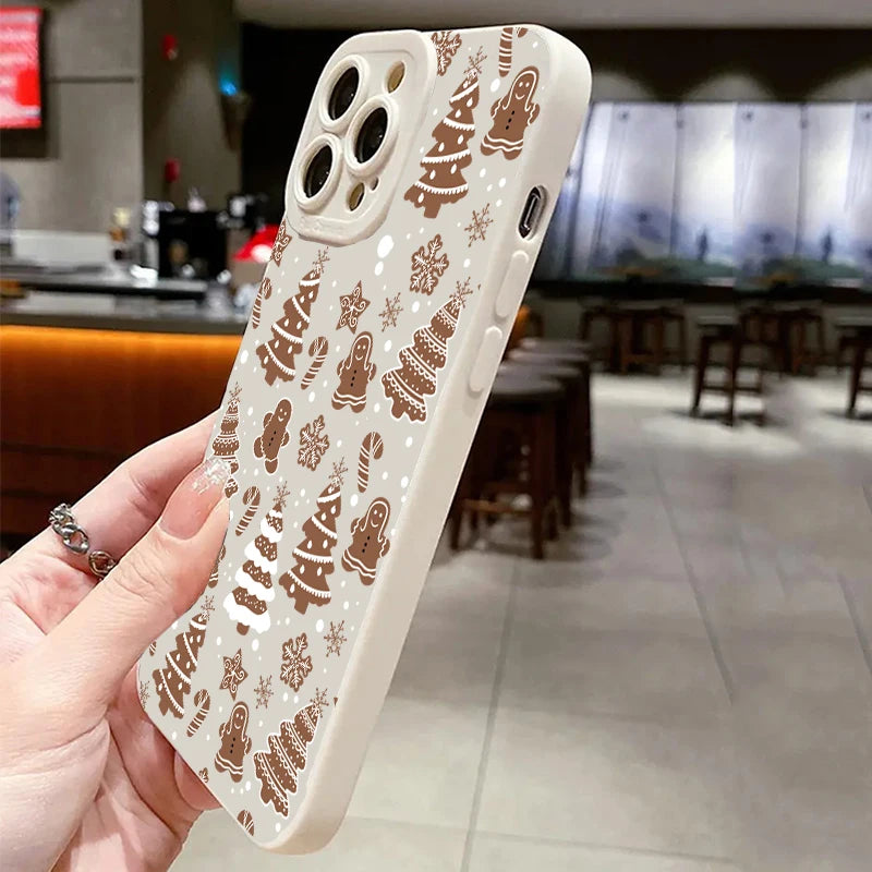 Christmas Tree Graphic Case for iPhone 11 12 13 14 15 16 17 Pro Max