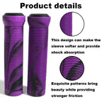 125mm MTB Bike Handlebar Grips 22.2mm Shockproof Anti-Slip Rubber
