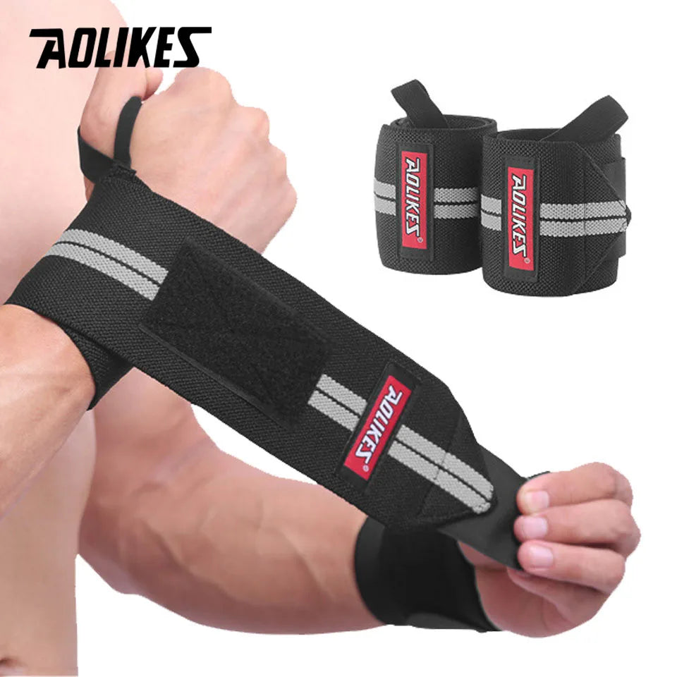 Weightlifting Wrist Wraps for Gym, Powerlifting & Strength Training