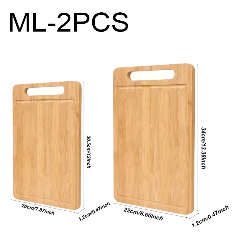 Wooden Chopping Board Double-Sided Cutting Board