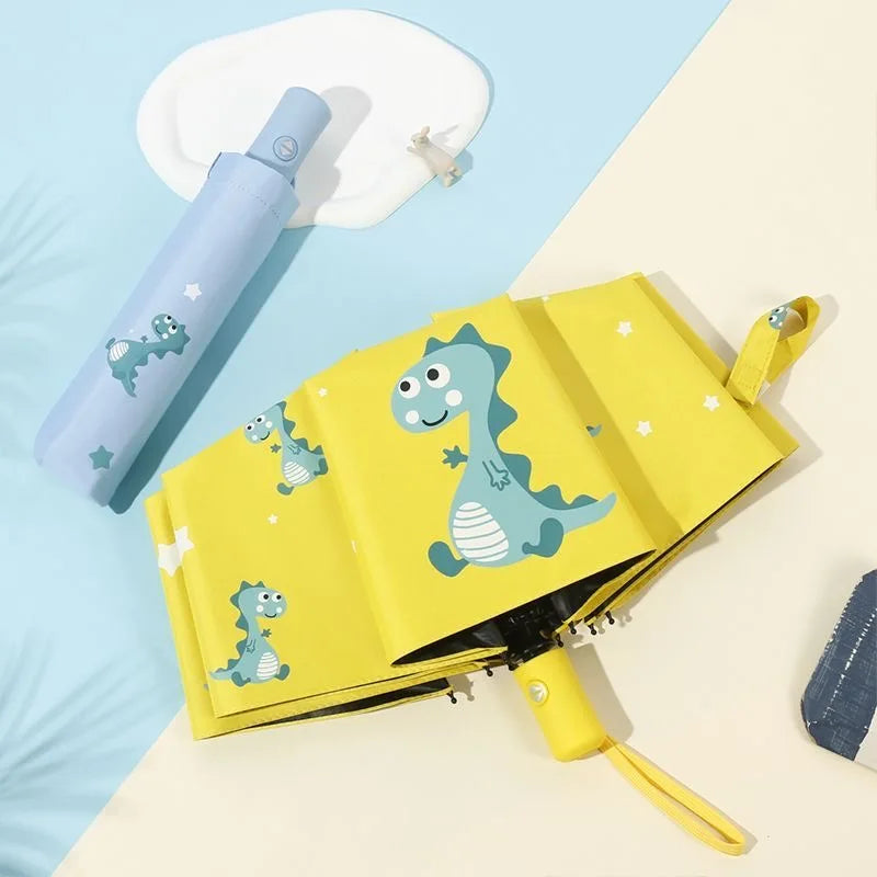 Buy Cute Dinosaur Automatic Umbrella Secondary image