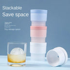 3D Round Ice Cube Mold UK Silicone Whiskey Ice Maker & Drink Tool