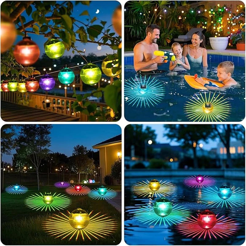 Solar Floating Pool Ball LED Color Changing Light
