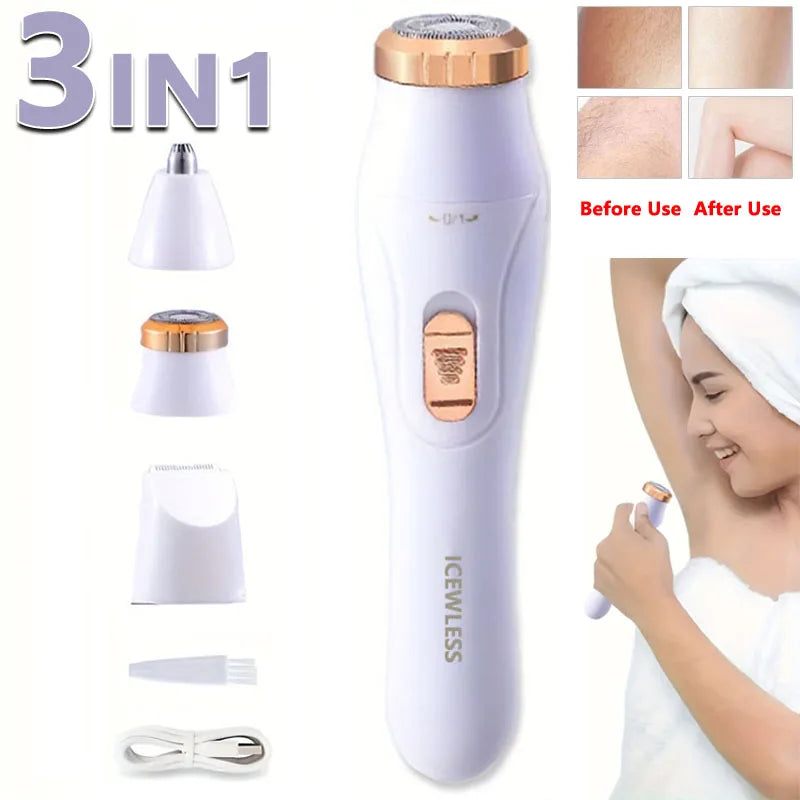 Women's Electric Hair Remover Waterproof Bikini Trimmer Painless Main image