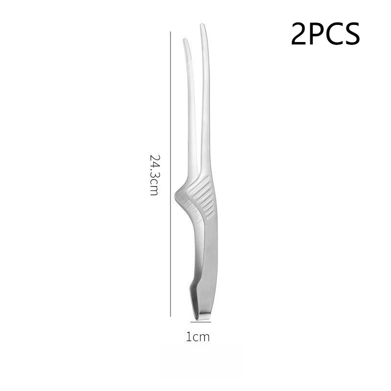 Korean BBQ Tongs UK Stainless Steel Grill Cooking Tools