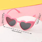 Kids Cat Eye Sunglasses UV400 | Vintage Triangle Frame Shades