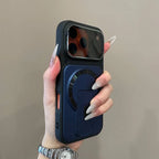 Wireless Charging & Invisible Stand Case for iPhone 17 16 15 Pro Max