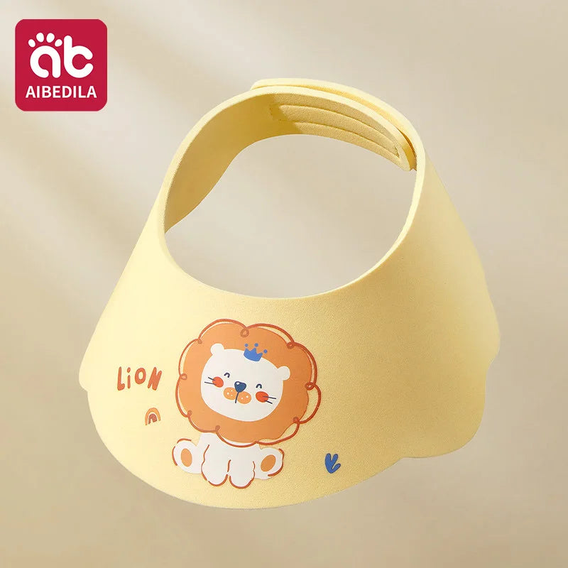 Adjustable Baby Shower Cap Waterproof Shampoo Hat