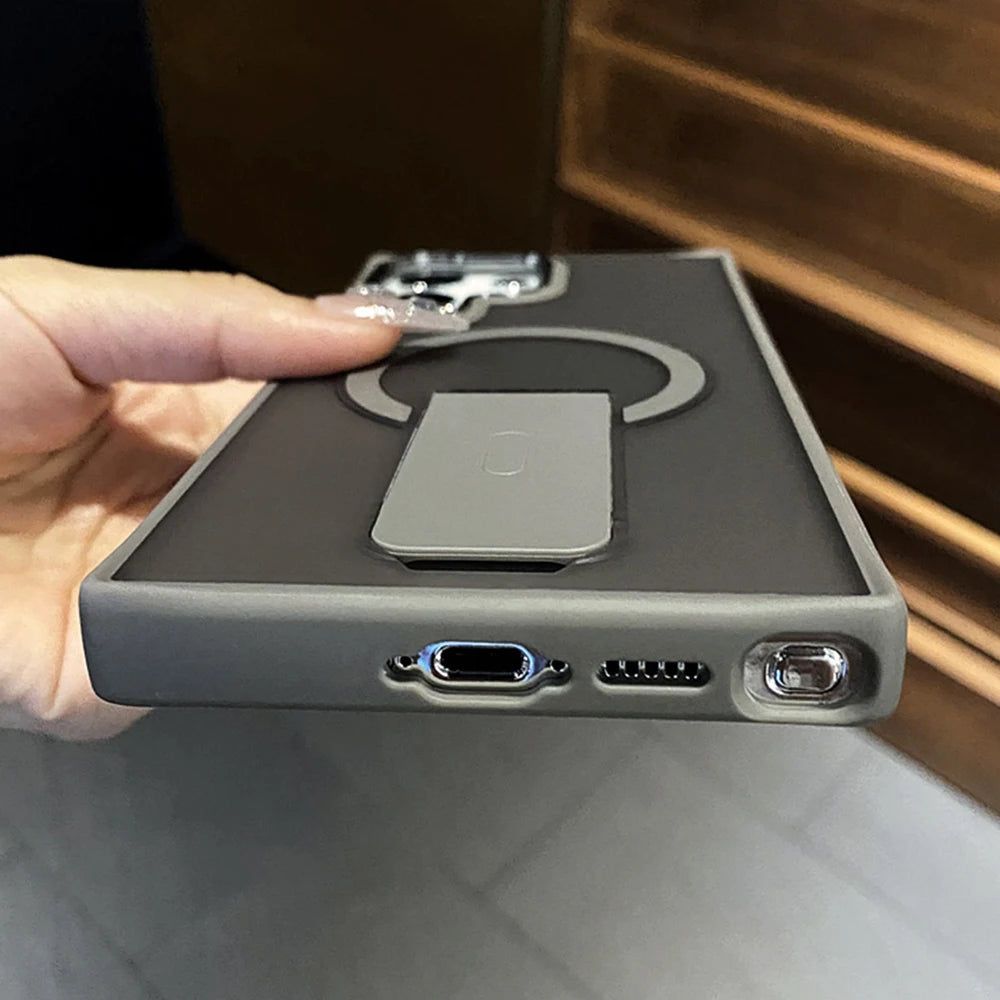 MagSafe Magnetic Stand Case for Samsung Galaxy S23 S24 S25 Ultra