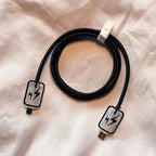 Fast Charger Protector Case & USB Cable Wrap for iPhone 15/14/13