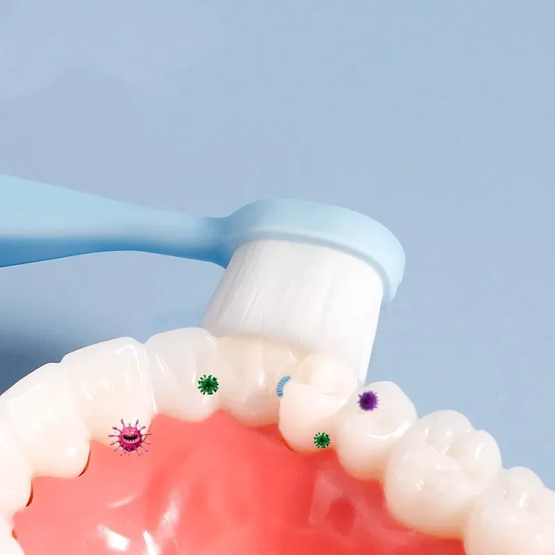 Cute Baby Toothbrush Soft Teether Brush for Kids Oral Care