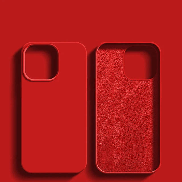 Shockproof Silicone Case for iPhone 11 12 13 14 15 16 17 Pro Max