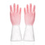 Gradient Latex Cleaning Gloves Waterproof Non-Slip